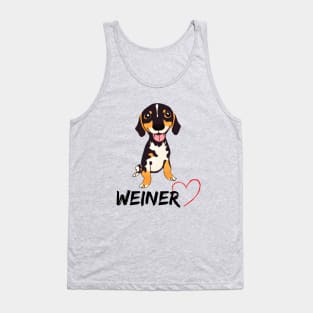 Weiner Love Tank Top